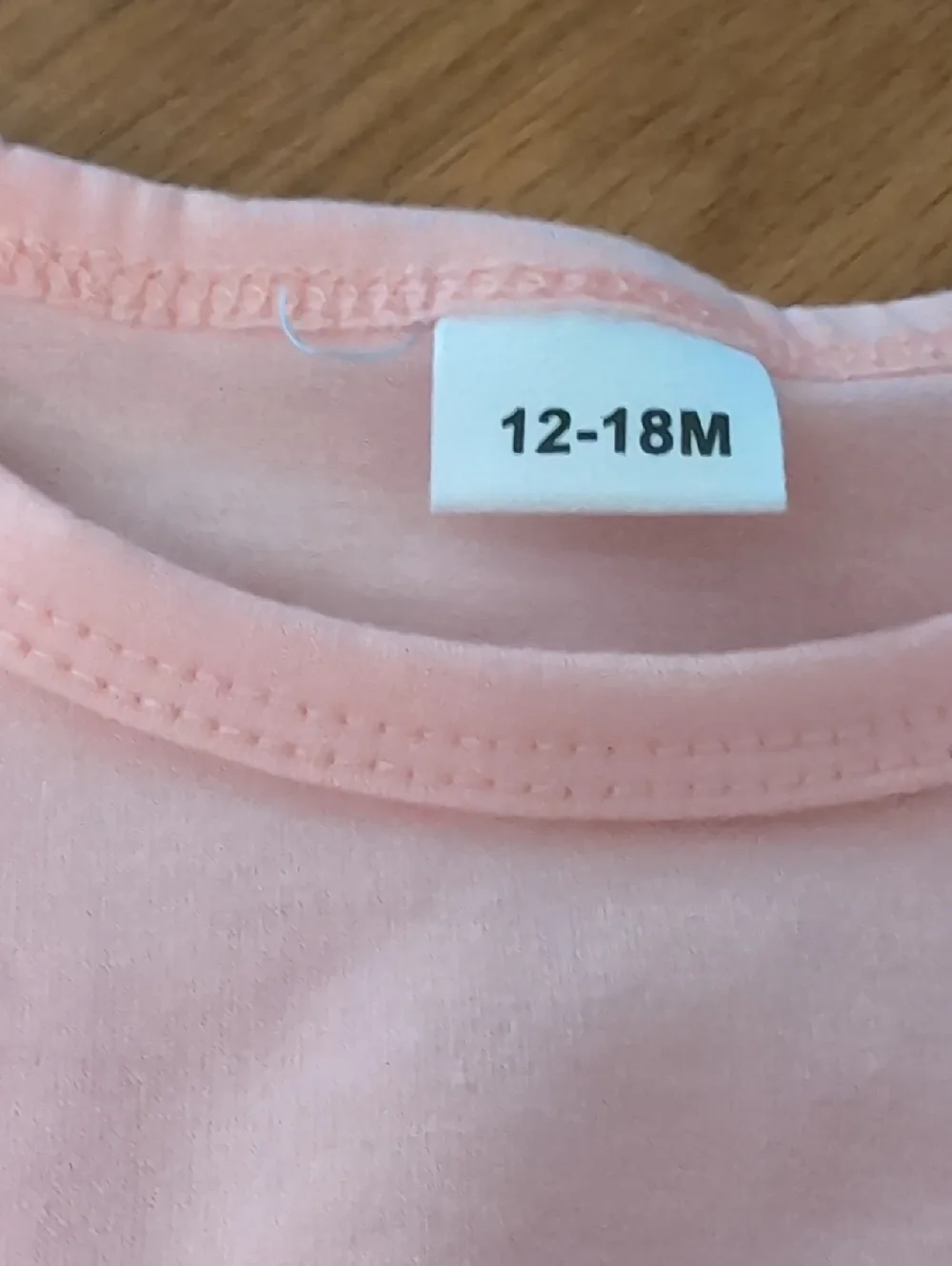 Pink Floral Bear Baby Dress Romper - Picture 4 of 5